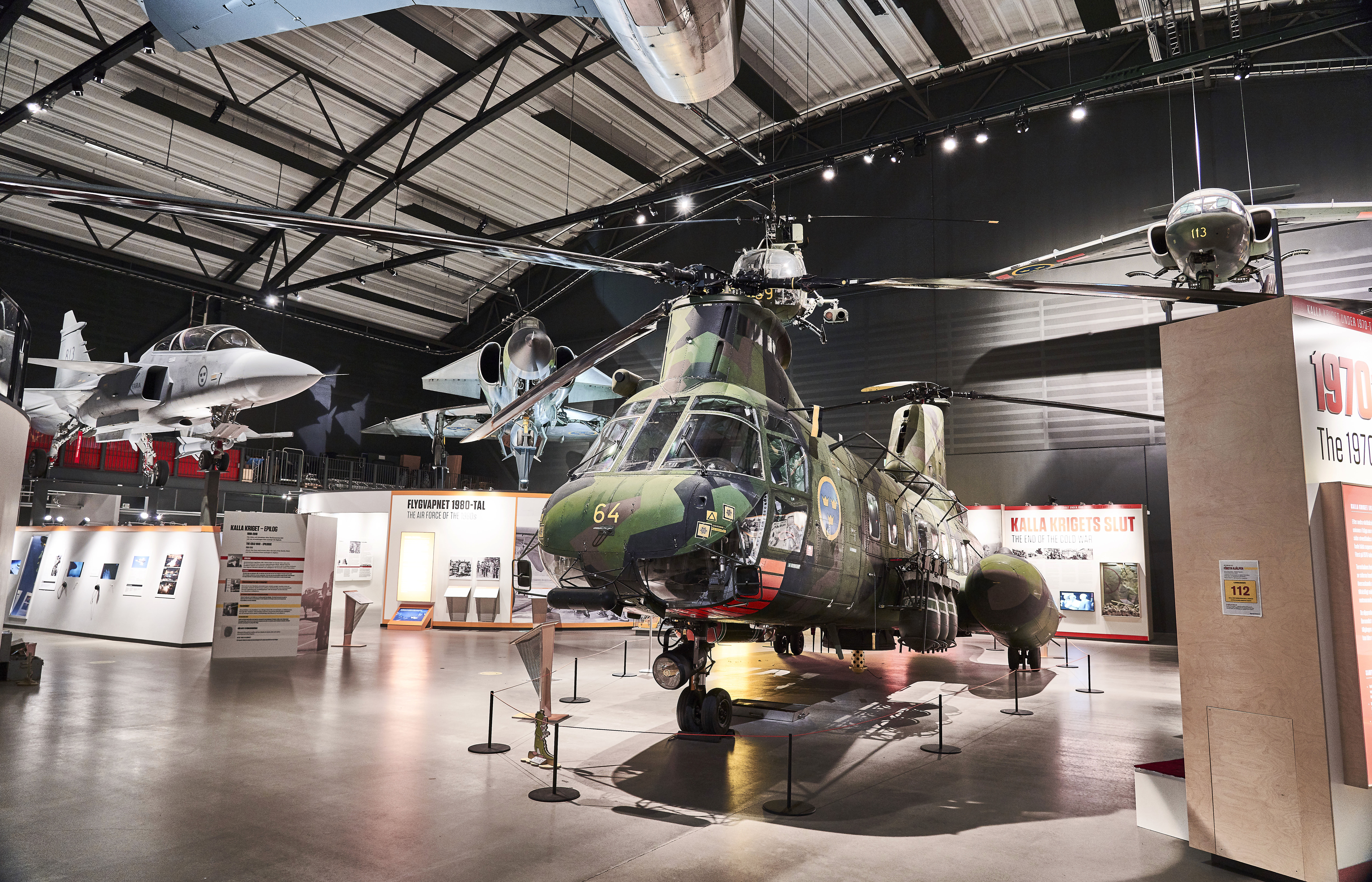 Helikopter i utställning